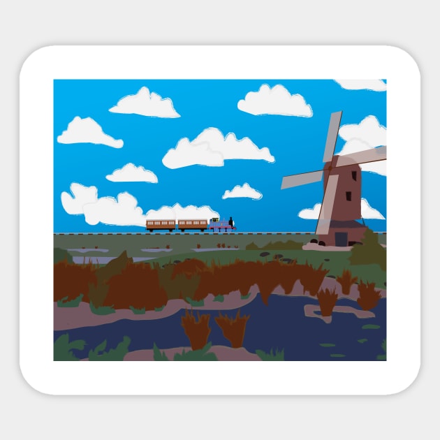 Thomas The Tank Engine Classic Intro Scene Sticker by Cssquarepants